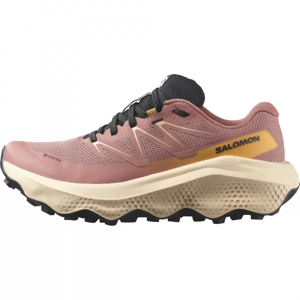  Női cipők SALOMON ULTRA FLOW 2 GTX W L47884500 BOGÁRFA / LÁGY BARACK / MELEG SÁRGABARACK 