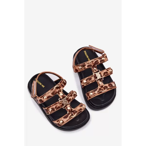  Gyermek szandál BOTO LUNESSA 38047 LEOPÁRD 