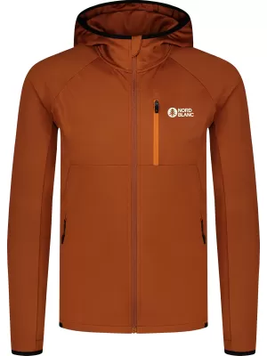 Férfi powerfleece pulóver NORDBLANC CREEK NBWFM8280 BARNA