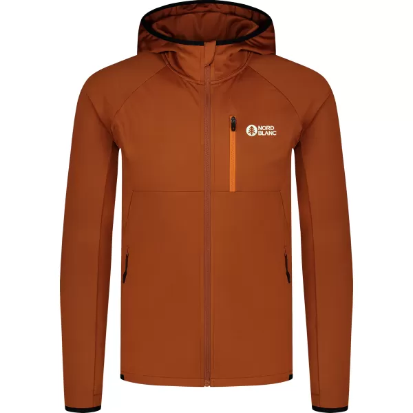  Férfi powerfleece pulóver NORDBLANC CREEK NBWFM8280 BARNA 
