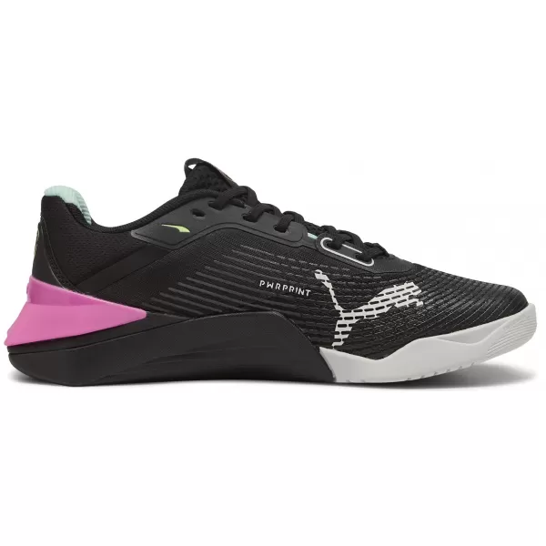  Női cipők PUMA FUSE 4.0 WNS 311744-02 PUMA FEKETE/RÓZSASZÍN PIXEL/MENTA M 
