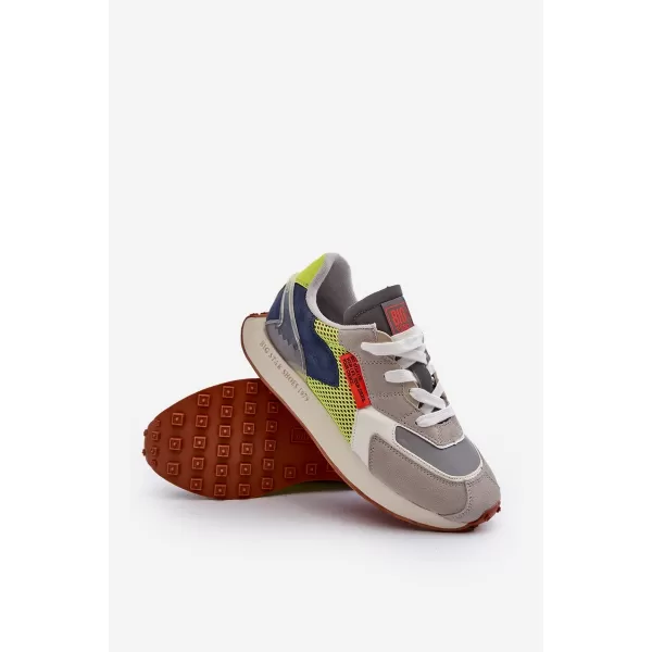  Férfi tornacipő BIG STAR NN174344 GREY Big Star Shoes 