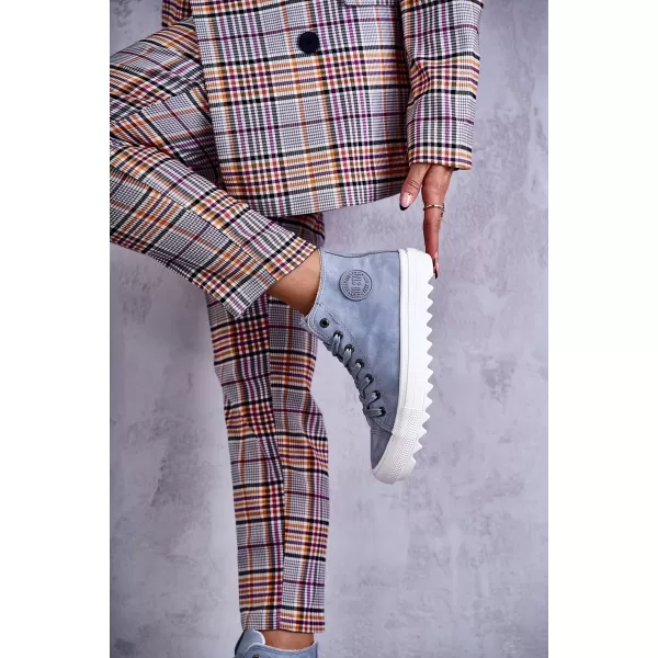  Női tornacipő BIG STAR EE274115 VILÁGOS KÉK Big Star Shoes 