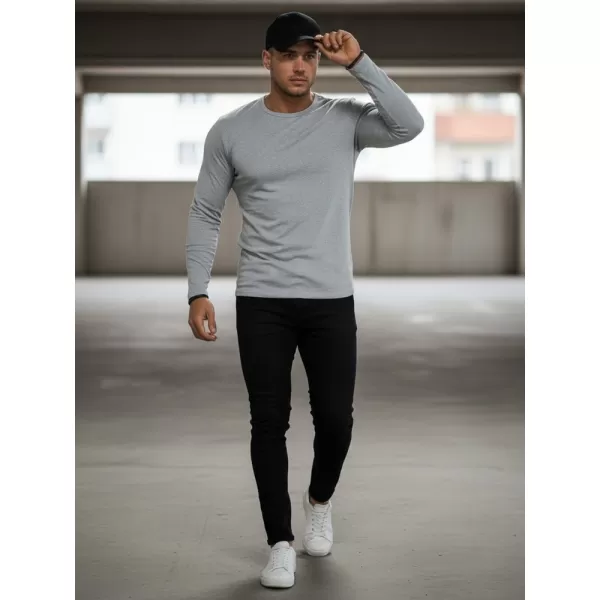  Férfi póló DSTREET LX0578 SZÜRKE 