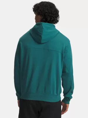 Férfi pulóver UNDER ARMOUR UA RIVAL LW HOODIE 6012335-338 FEKETE