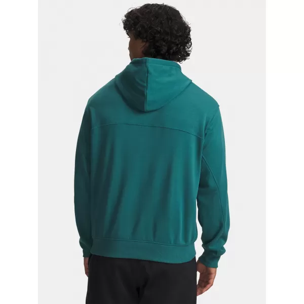  Férfi pulóver UNDER ARMOUR UA RIVAL LW HOODIE 6012335-338 FEKETE 