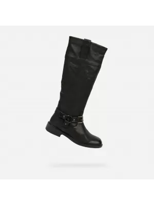 Női csizma GEOX CATRIA G015022 FEKETE