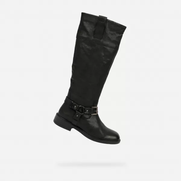  Női csizma GEOX CATRIA G015022 FEKETE 