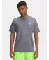Férfi póló UNDER ARMOUR UA TECH VENT JACQUARD SS 1377052-025 SZÜRKE