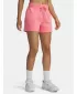 Női rövidnadrág UNDER ARMOUR RIVAL FLEECE SHORT 1382723-600 RÓZSASZÍN