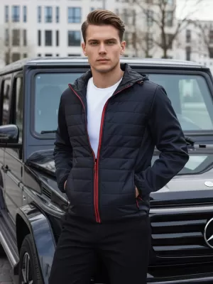 Férfi dzseki DSTREET TX4401 SÖTÉTKÉK