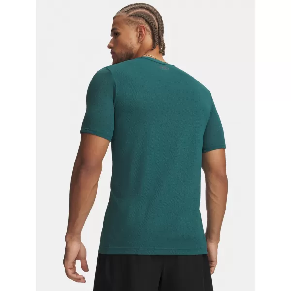  Férfi póló UNDER ARMOUR VANISH SEAMLESS NOVELTY SS 6010603-338 ZÖLD 
