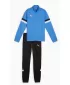 Gyermek készlet PUMA TEAMRISE TRACKSUIT JR 658655_02 IGNITE BLUE/ KÉK/PUMAFEKETE GYÚJTÁS