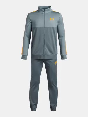 Fiúk készlet UNDER ARMOUR UA RIVAL CB KNIT TRACK SUIT 1373978-587 KÉK