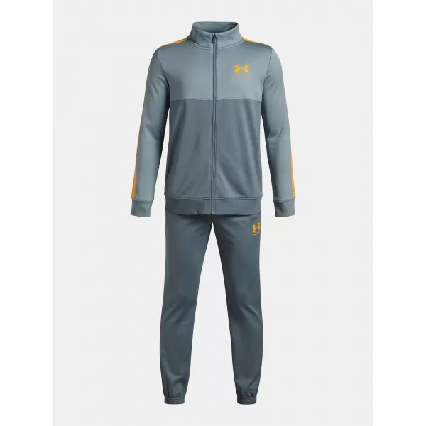  Fiúk készlet UNDER ARMOUR UA RIVAL CB KNIT TRACK SUIT 1373978-587 KÉK 