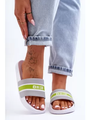 Női papucs BIG STAR JJ274647 GREY Big Star Shoes