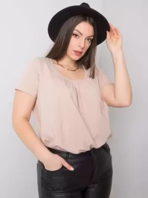 Női póló BASIC FEEL GOOD RV-TS-6320.85P BÉZS