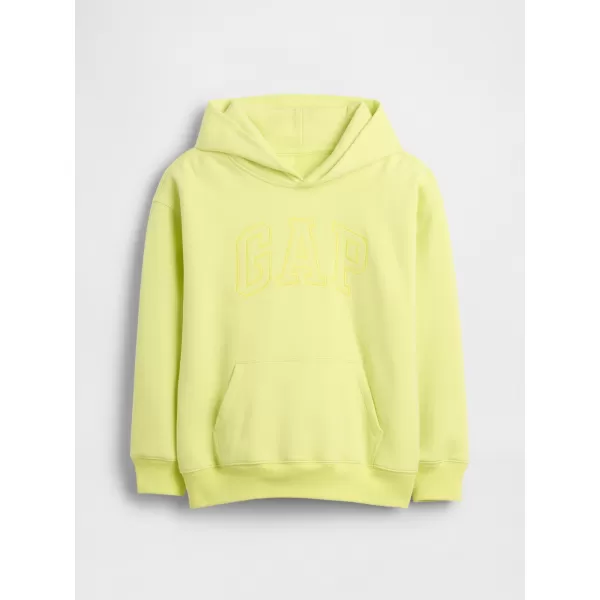  Gyermek pulóver GAP RELAXED HOODIE PULLOVER 846224-02 CITROM 