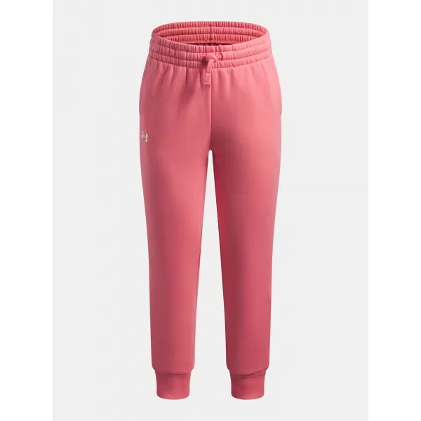  Lányok melegítőnadrágja UNDER ARMOUR UA RIVAL FLEECE JOGGERS 1379525-600 RÓZSASZÍN 