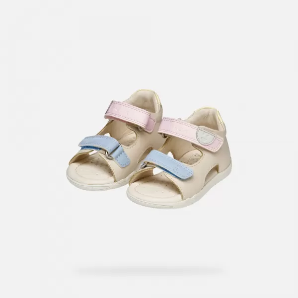  Lány szandál GEOX SANDAL MACCHIA B254WA08502C1M2M BÉZS 