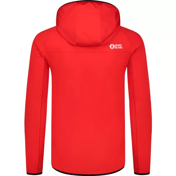  Férfi powerfleece pulóver NORDBLANC CREEK NBWFM8280 PIROS 