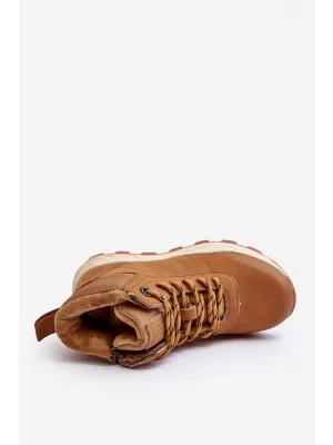 Gyermek téli cipő BIG STAR MM374202 CAMEL Big Star Shoes