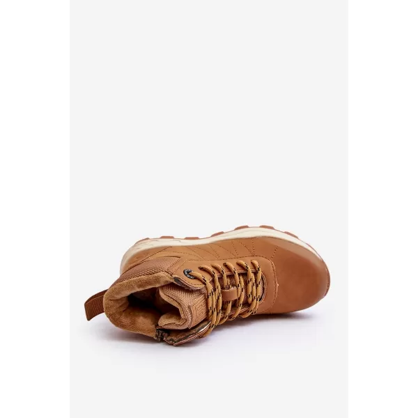  Gyermek téli cipő BIG STAR MM374202 CAMEL Big Star Shoes 