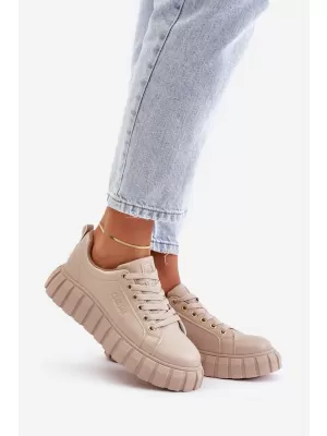 Női cipő BIG STAR MM274618 BÉZS Big Star Shoes