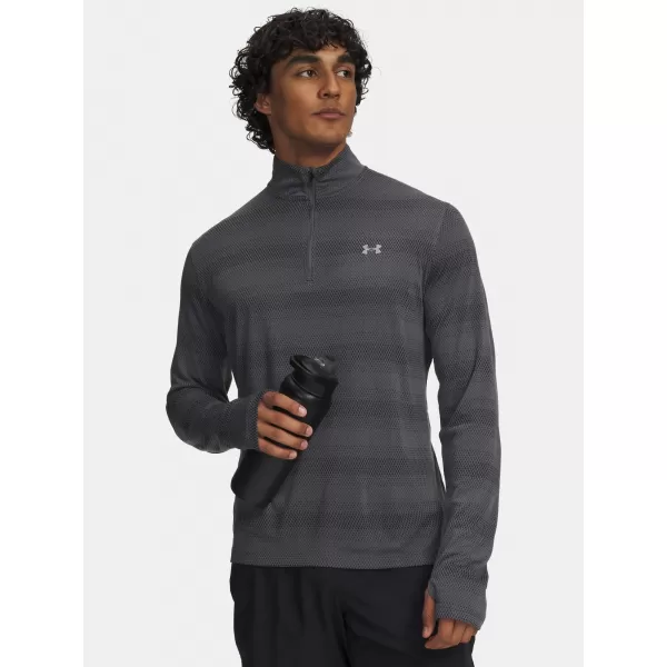  Férfi póló UNDER ARMOUR UA VELOCITI 1/4 ZIP 6010887-025 SZÜRKE 