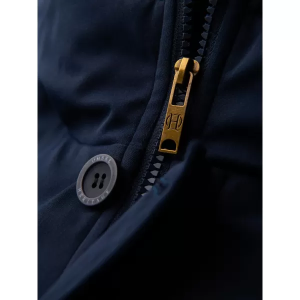  Férfi parka OMBRE OM-JAPJ-0287 SÖTÉTKÉK 