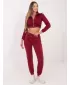 Női melegítőnadrág BASIC FEEL GOOD RV-DR-5040.04X BURGUNDIA
