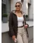 Női kabát DSTREET TY5623 BARNA