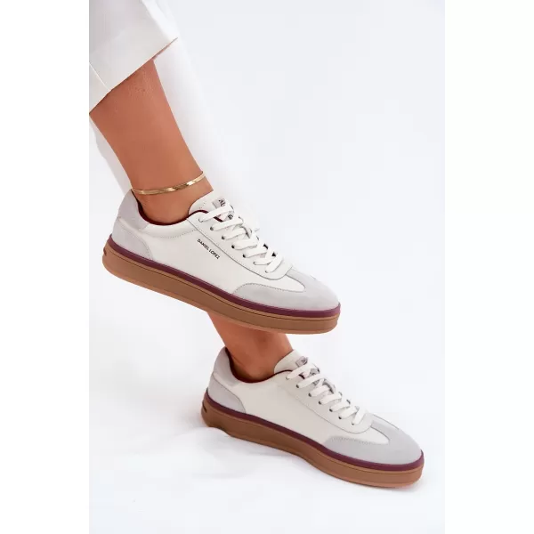  Női tornacipő LOPEZ JUST DARE SS2D4008 WHITE/GREY Daniel Lopez Just Dare 