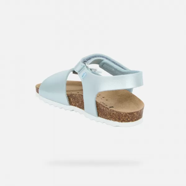  Lány szandál GEOX CHALKI B552RD000NFC4070 TÜRKIZ 