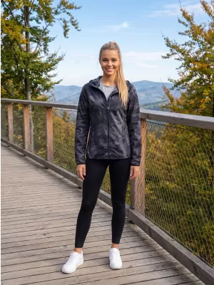 Női prémium softshell kabát ALTISPORT VOJ/ALW096JACK01 FEKETE