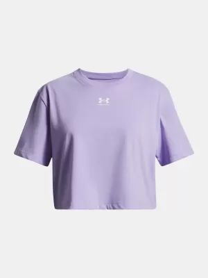 Lányos póló UNDER ARMOUR UA RIVAL SS 1389755-538 LILA
