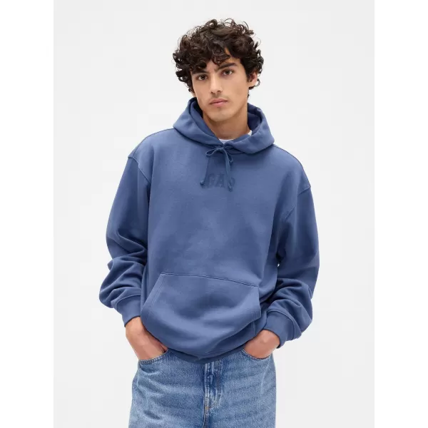  Férfi pulóver GAP OVERSIZED HOODIE PULLOVER 871808-01 KÉK PÁLYA 