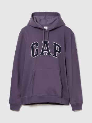 Férfi pulóver GAP LOGO HOODIE PULLOVER 674148-23 SÖTÉT IBOLYA