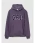 Férfi pulóver GAP LOGO HOODIE PULLOVER 674148-23 SÖTÉT IBOLYA