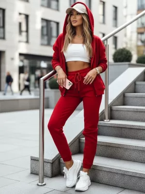 Női szett DSTREET AY0742 PIROS