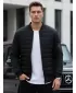 Férfi dzseki DSTREET TX2213 FEKETE