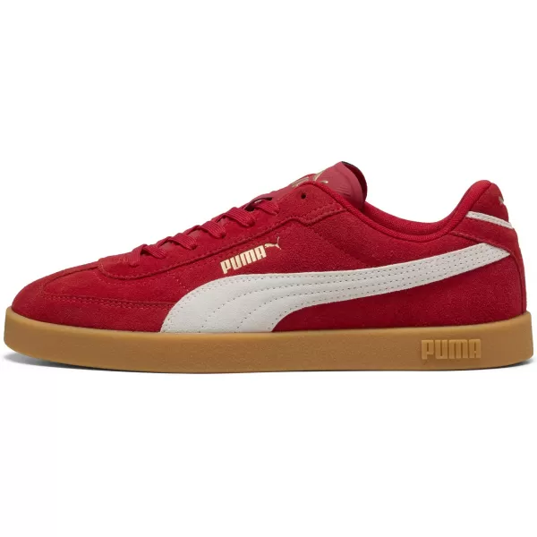  Csizma PUMA CLUB II ERA SUEDE 400717-08 FORATRED/P.WHITE/ FORATRED/P.WHITE/PUMA GOLD 
