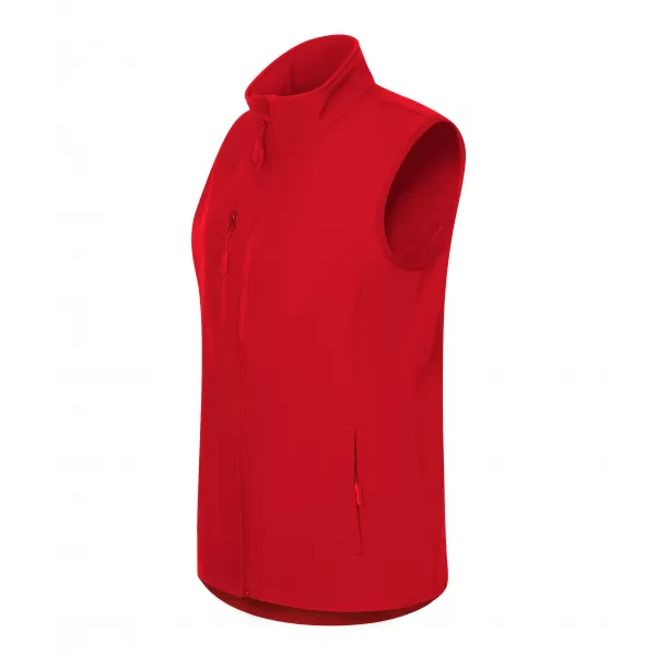  Női softshell mellény ALTISPORT NoPrint NP/ALW965 PIROS 