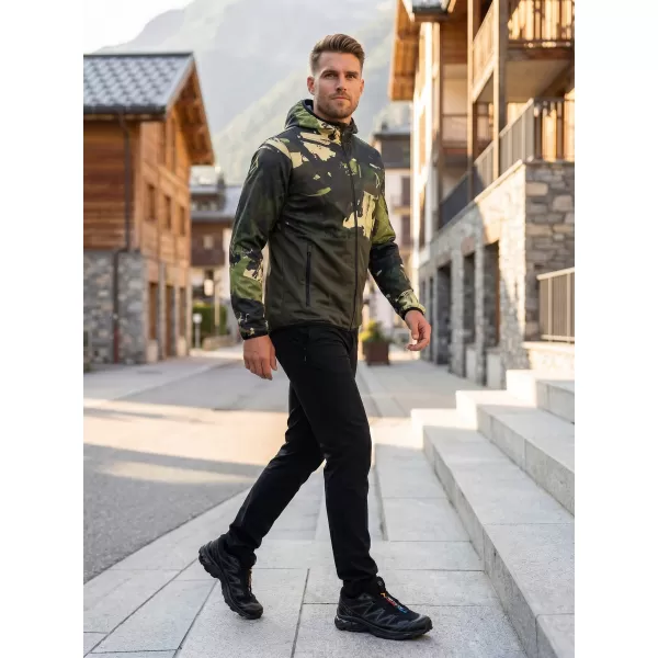  Férfi prémium softshell kabát ALTISPORT VOJ/ALM125JACK01 MASZK/GRN 