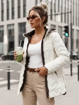 Női kabát DSTREET TY5624 BÉZS