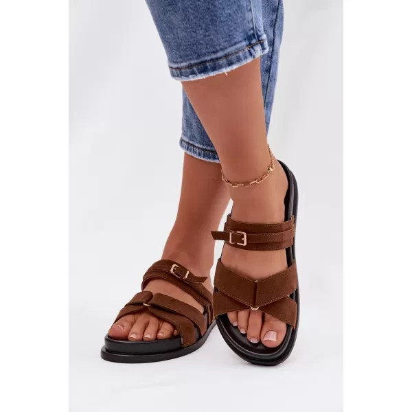  Női papucs BOTO SELORINA 41608 BARNA 