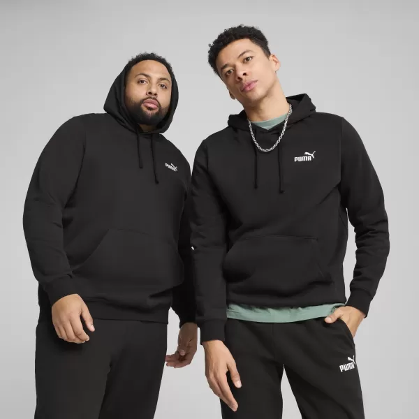  Férfi pulóver PUMA ESS SMALL NO. 1 LOGO HOODIE 682574-01 PUMA FEKETE 
