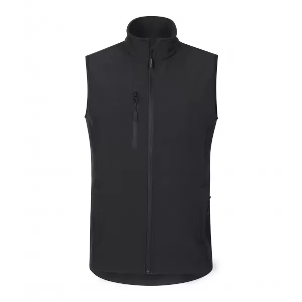  Férfi softshell mellény ALTISPORT NoPrint NP/ALM865 ÉBENFA SZÜRKE 