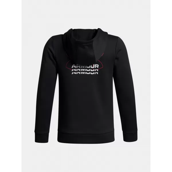  Fiú pulóver UNDER ARMOUR UA ARMOUR FLC RETRO GRPHC HD 6003812-001 FEKETE 