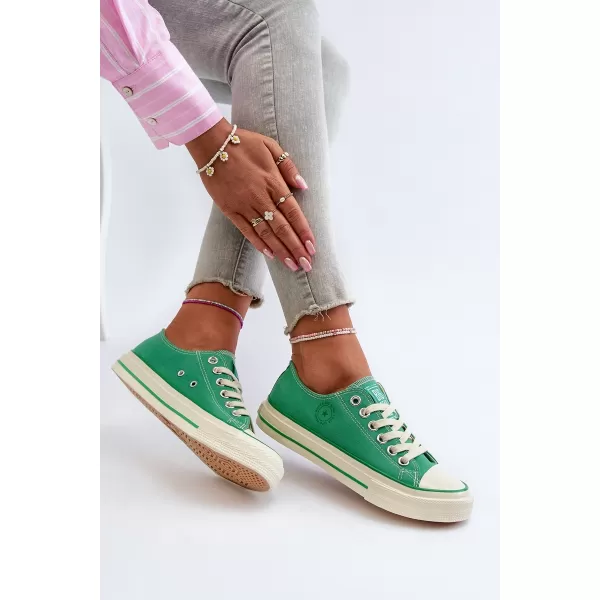  Női tornacipő BIG STAR NN274240 GREEN Big Star Shoes 